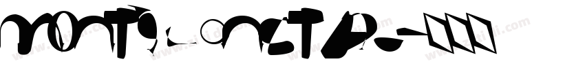 montblanc type字体转换